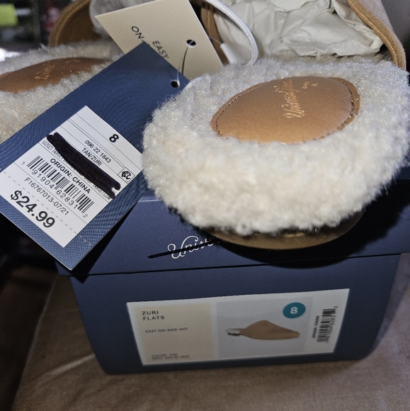 Universal Thread Women’s Mules Sz 8 Tan - Picture 2 of 4